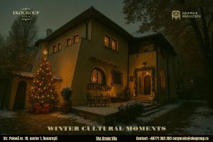 Poveste de Craciun: Magia Crăciunului anilor ’30 în fosta Casă Tătărăscu, azi Eko Group Vila